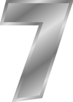 numbers & 7 free transparent png image.