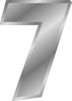 numbers & 7 free transparent png image.