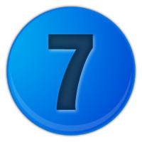 numbers & 7 free transparent png image.