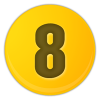 numbers & 8 free transparent png image.