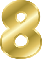 numbers & 8 free transparent png image.