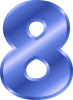 numbers & 8 free transparent png image.