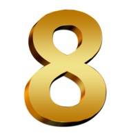 numbers & 8 free transparent png image.