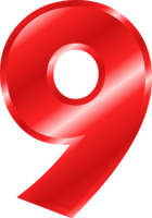 numbers & 9 free transparent png image.