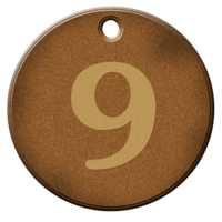 numbers & 9 free transparent png image.