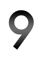 numbers & 9 free transparent png image.