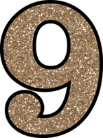 numbers & 9 free transparent png image.