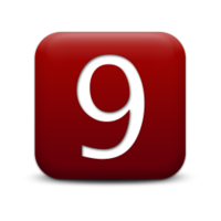 numbers & 9 free transparent png image.