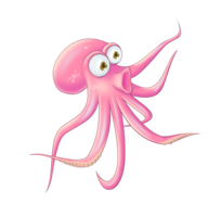 animals&Octopus png image.