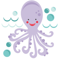 animals & octopus free transparent png image.