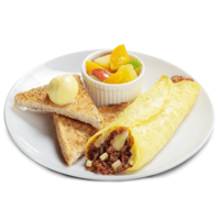 food & Omelette free transparent png image.