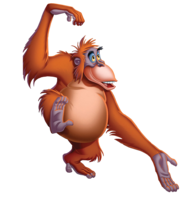 animals & orangutan free transparent png image.