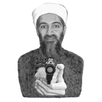 celebrities & Osama bin Laden free transparent png image.