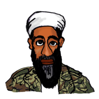 celebrities & Osama bin Laden free transparent png image.