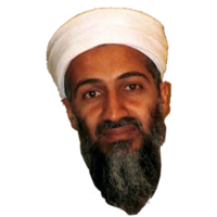 celebrities & Osama bin Laden free transparent png image.