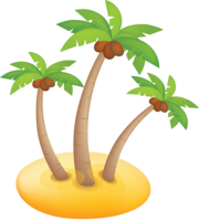 nature & Palm tree free transparent png image.