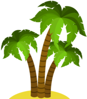 nature & Palm tree free transparent png image.