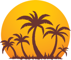 nature & Palm tree free transparent png image.