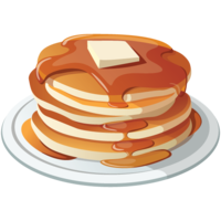 food & Pancake free transparent png image.