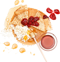 food & Pancake free transparent png image.