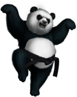 animals & panda free transparent png image.