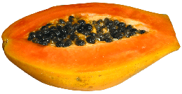 fruits & Papaya free transparent png image.