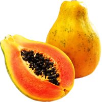 fruits & papaya free transparent png image.