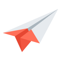 objects & paper plane free transparent png image.