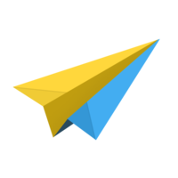 objects & paper plane free transparent png image.