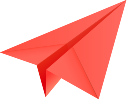 objects & Paper plane free transparent png image.