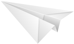 objects & paper plane free transparent png image.