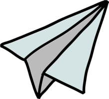 objects & paper plane free transparent png image.