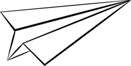 objects & Paper plane free transparent png image.