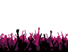 people & party free transparent png image.