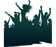 people & party free transparent png image.