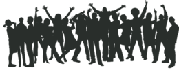 people & party free transparent png image.