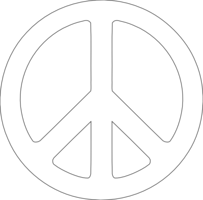 symbols & Peace symbol free transparent png image.