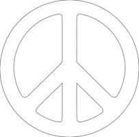 symbols & Peace symbol free transparent png image.