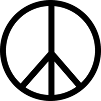 symbols & Peace symbol free transparent png image.