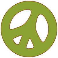 symbols & Peace symbol free transparent png image.