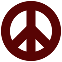 symbols & Peace symbol free transparent png image.
