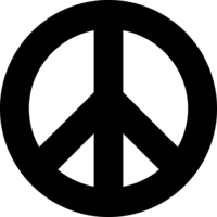 symbols & Peace symbol free transparent png image.