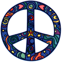 symbols & Peace symbol free transparent png image.