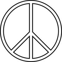 symbols & Peace symbol free transparent png image.