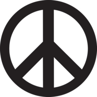 symbols & Peace symbol free transparent png image.