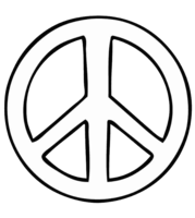 symbols & Peace symbol free transparent png image.