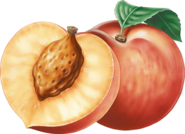 fruits & Peach free transparent png image.