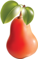 fruits & pear free transparent png image.