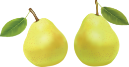 fruits & pear free transparent png image.