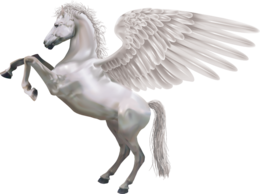 fantasy & Pegasus free transparent png image.